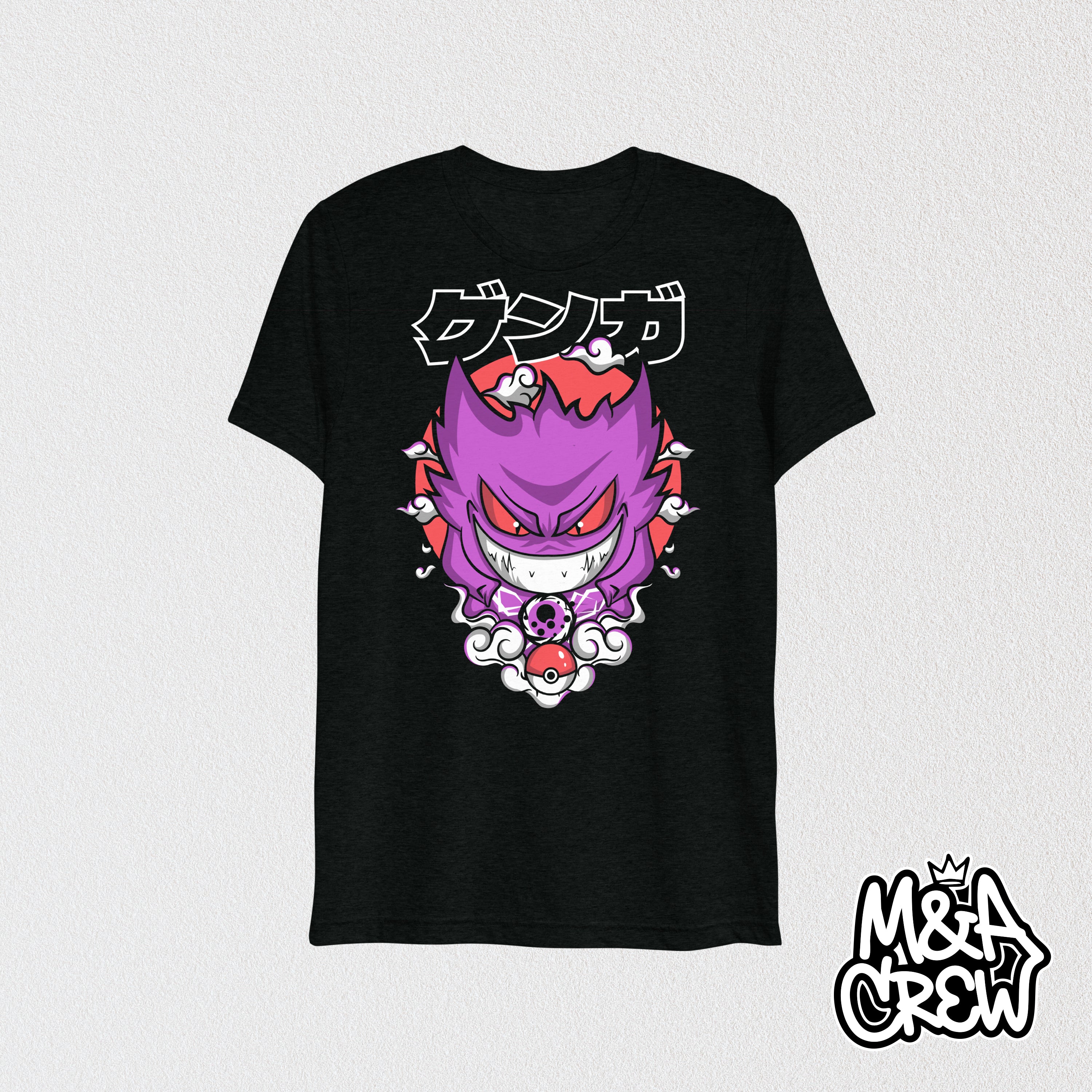 Playera Gengar Sombras Ascendentes